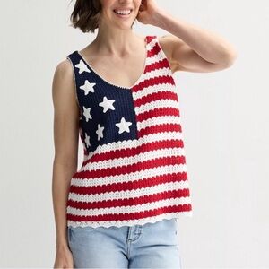 Crochet American Women’s Tank Top Size M